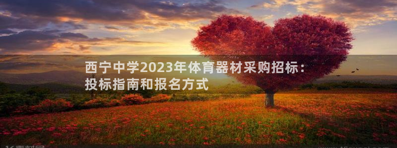 尊龙凯时城娱乐：西宁中学2023年体育器材采购招标：